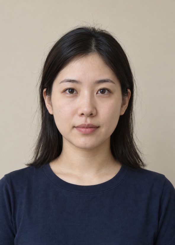 AI 合成人像经 RainNear 一寸工具实际导出的 591×827 像素 JPEG